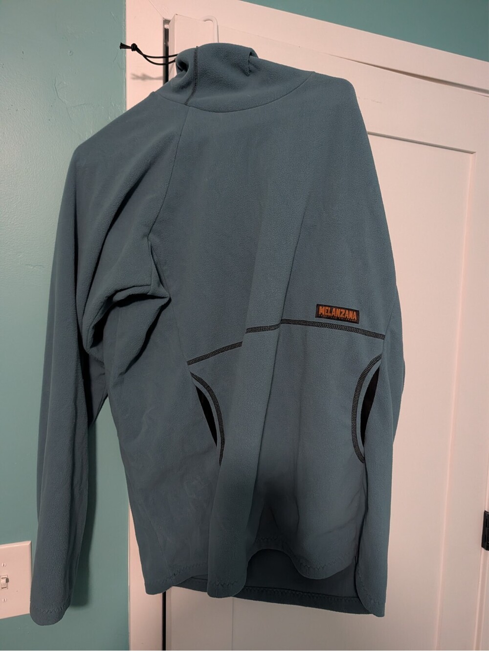 Melanzana Windproof Men's Blue Microfleece Blue Large